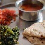 Indian food thali