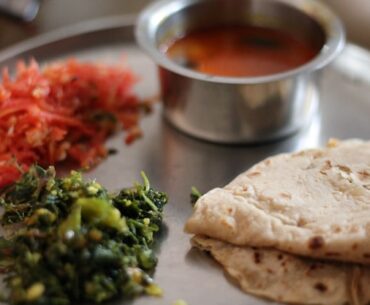 Indian food thali